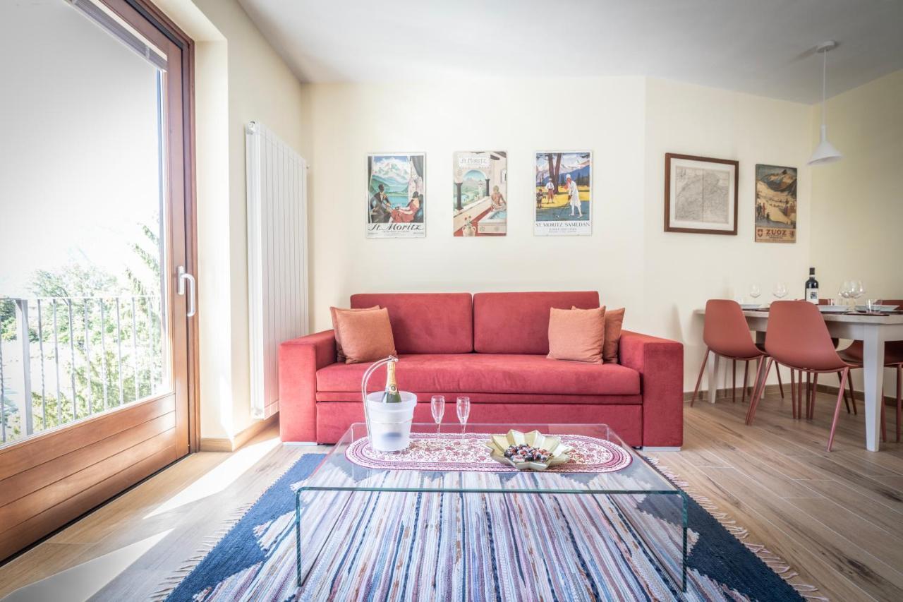La Casa Sul Fiume Aparthotel Chiavenna Exteriör bild