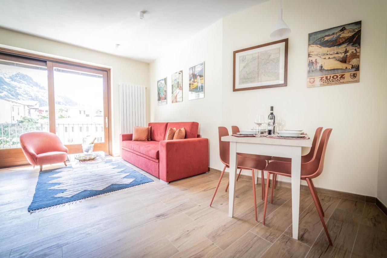 La Casa Sul Fiume Aparthotel Chiavenna Exteriör bild